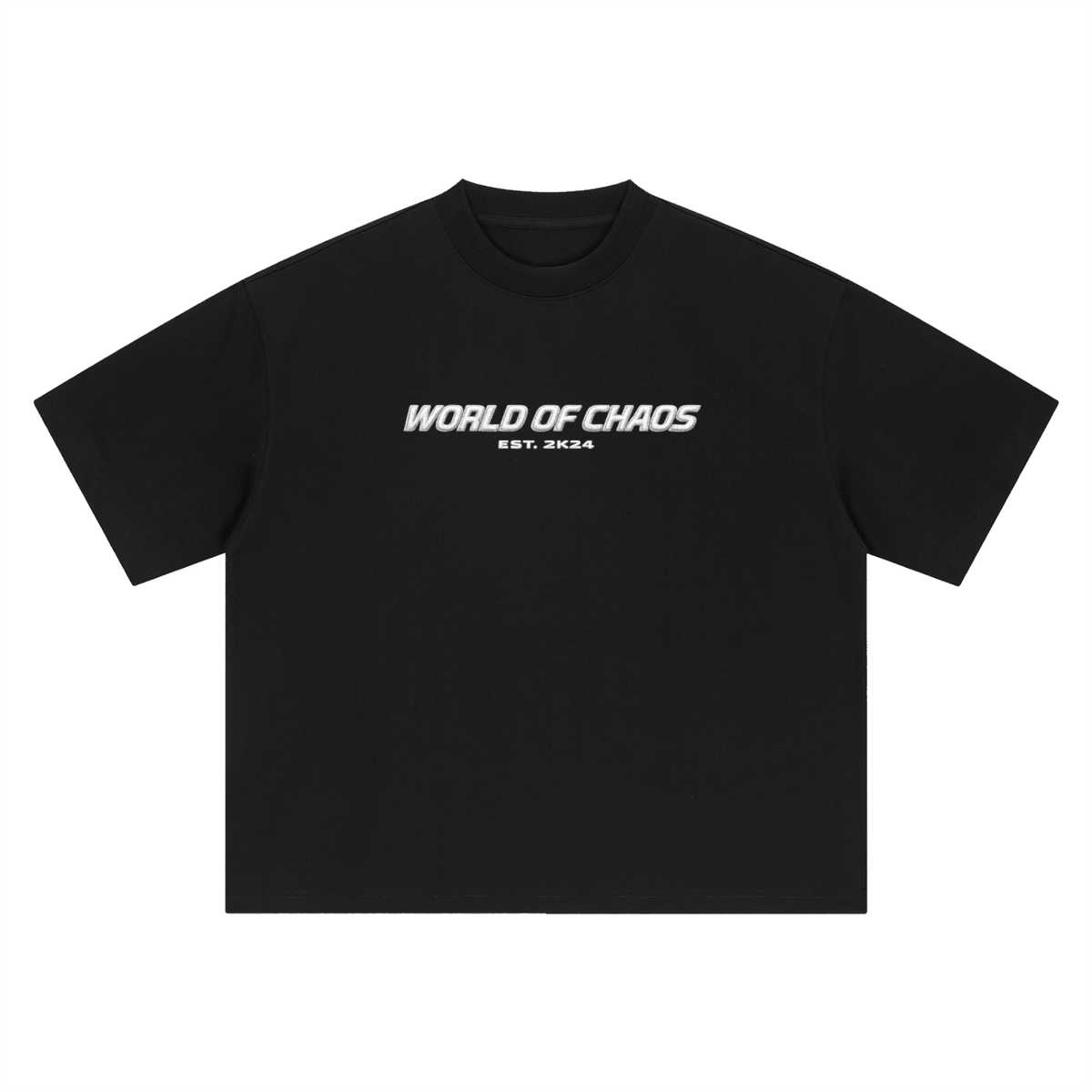 Heavyweight Boxy T-Shirt - Black
