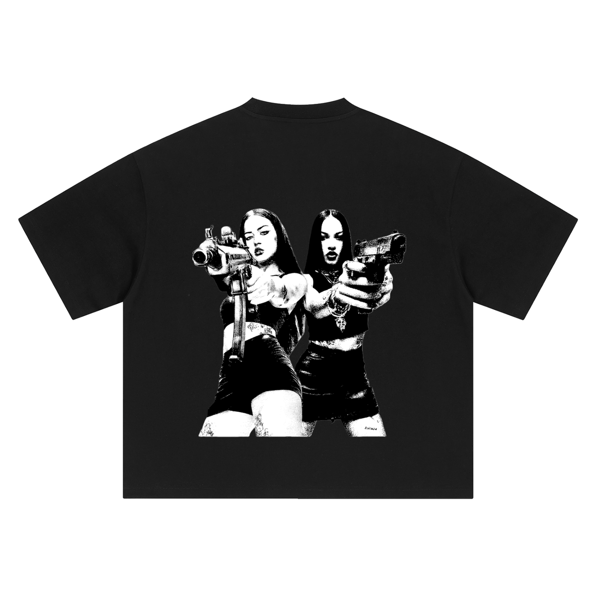 Heavyweight Boxy T-Shirt - Black